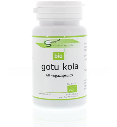 Surya Gotu kola bio centalla asiatic 60 CA