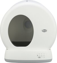 Trixie - Zelfreinigende Kattenbak - Kunststof - Wit - Automatische Kattenbak