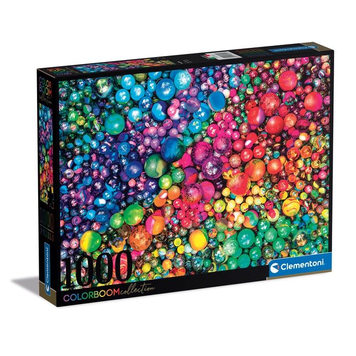 Clementoni Colorboom Marbles Puzzle - 1000 Pieces - Block Puzzle