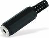 Klinkcontact 3,5 mm mono kunststof