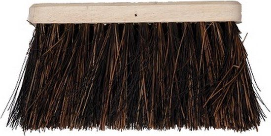 Talen Tools Buitenbezem - Palmyra - Natuurhaar - 28 cm - Bruin