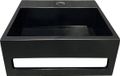 Wiesbaden Julia Fontein Solid Surface 30 x 28 x 12,5 cm Mat Zwart 36.4081