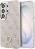 Guess telefoonhoesje voor Samsung Galaxy S26 Ultra roze – 4G Strass Logo – MagSafe geschikt – luxe fashion case