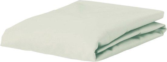 Essenza Premium Percale Hoeslaken Oyster - 90x210 cm