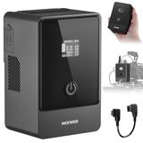 NEEWER Mini V Mount accu 6800mAh 99Wh, 100W snel opladen, PS099F zwart