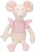 Happy Horse Muis Maddy Knuffel 30 cm - Wit/Roze
