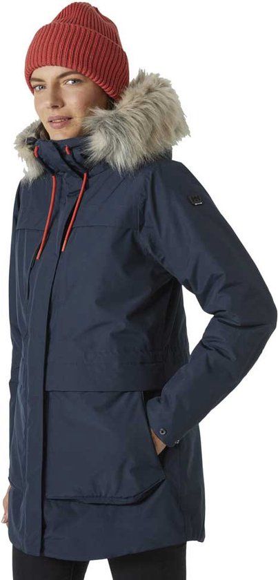 Helly Hansen Coastal Parka Blauw S Vrouw