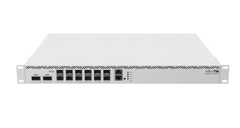 Mikrotik CCR2216-1G-12XS-2XQ bedrade router Gigabit Ethernet Zilver