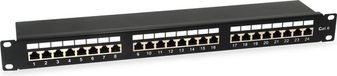 Equip 326425 patch paneel 1U Zwart
