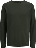 JACK & JONES JJEHILL KNIT CREW NECK Heren Trui M Duffel Bag