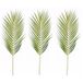 Merkloos / Sans marque Kunstplant Chamaedorea palm blad 75 cm - 3x