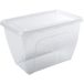 Hega Hogar Vershoudbakje - transparant - 1,5L - 18 x 12 x 12 cm - vershouddoos - Vienna - bakje - Mealprep
