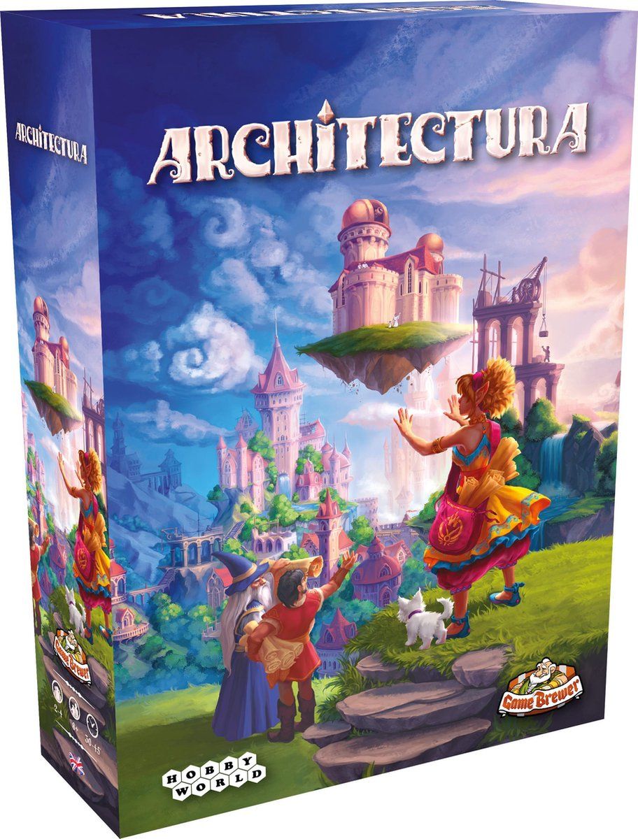 Game Brewer - Architectura - Kaartspel - EN - 2 tot 4 spelers - 30 minuten