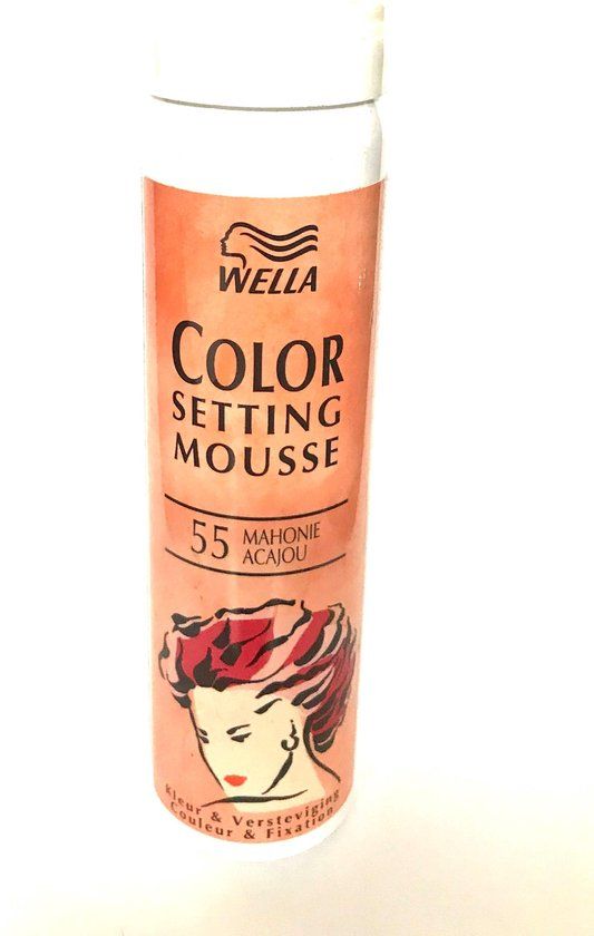 Wella Color Setting Mousse - Mahonie - 6 x 75ml
