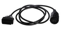 SIXTOL Mechanische kabel 15 | 10-polige OBD-II verloopstuk compatibel met BMW motorfietsen