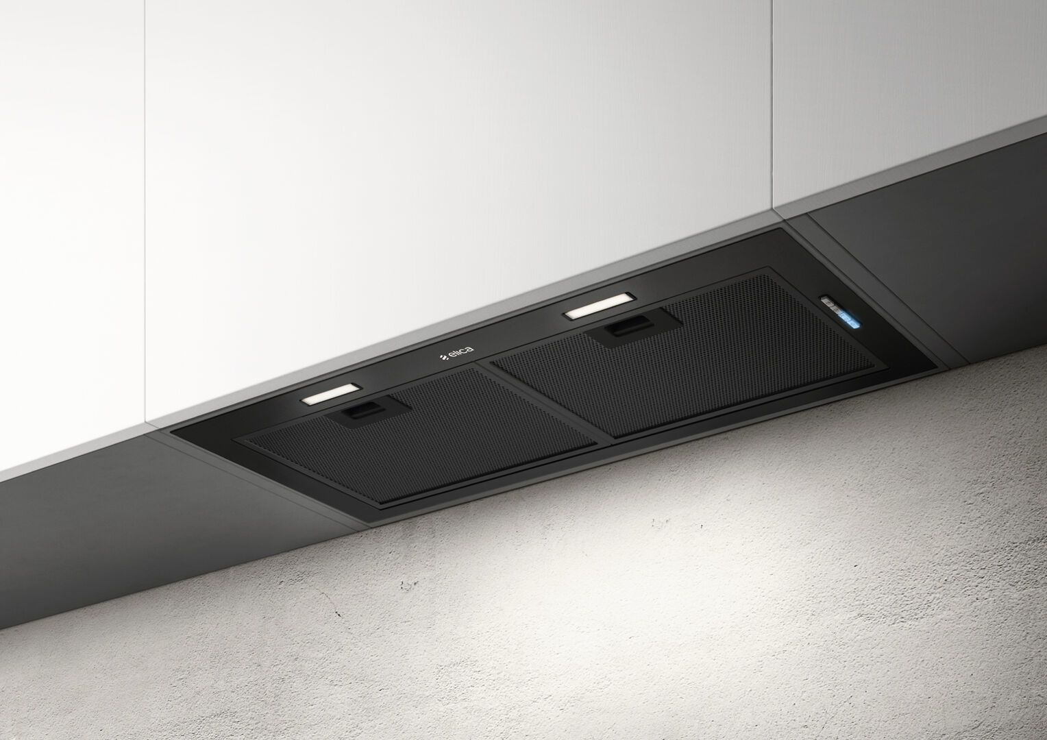 Elica Fold-Blk-80 Inbouw Zwart 600 m³/uur