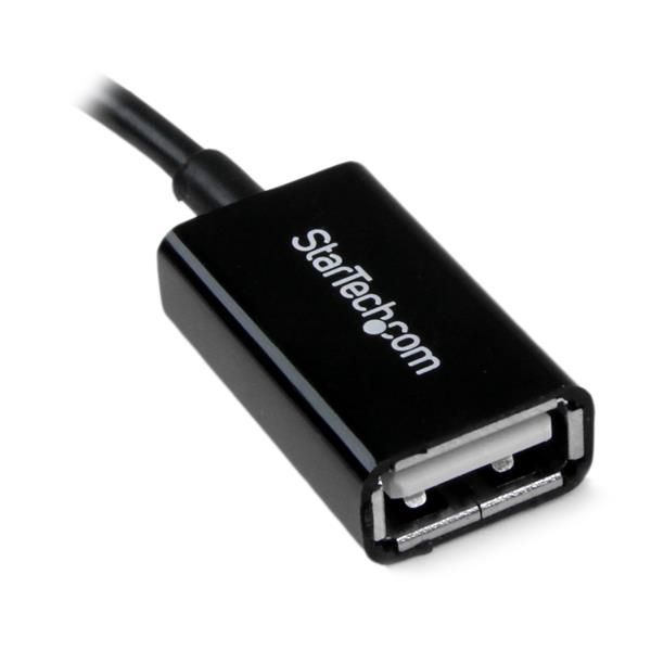 StarTech.com Micro-USB naar USB OTG Adapter - 12cm