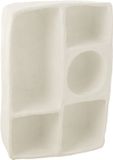 J-Line Wandrek Flint - Papier Maché - Wit - Large