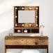 vidaXL Spiegelkast Oud Hout 60 x 31,5 x 62 cm