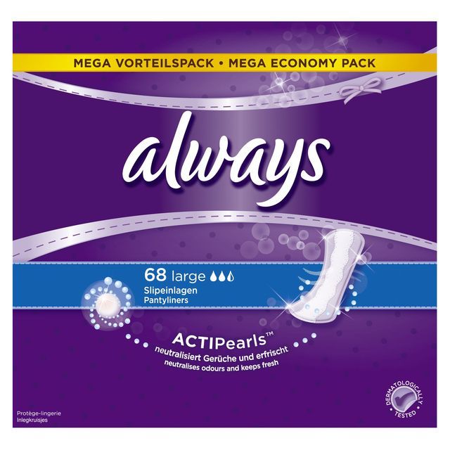 Always Slipeinlage Large - 68 stuks