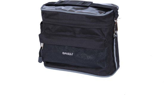 Basil Mali Stuurtas - Zwart - 8 Liter - Polyester - Waterafstotend