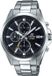 CASIO EDIFICE herenhorloge, roestvrij staal, quartz, waterdicht tot 10 ATM
