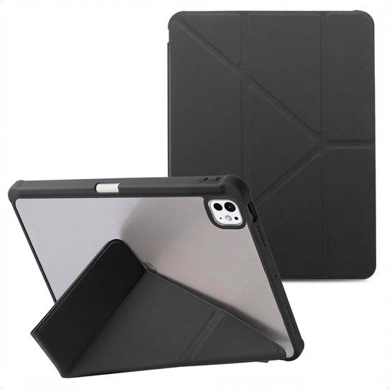 imoshion Tablet Hoes - Geschikt voor Apple iPad Pro 13 (2025) M5 / Pro 13 (2024) M4 - Bookcase - Zwart