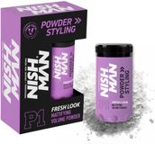 Nishman P1 Fresh Look Powder Wax, Mat Volume Stylingpoeder voor Heren 20g
