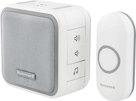 Honeywell DC515N Draadloze Deurbel - Wit - 150m Bereik