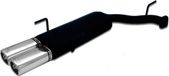 Sportuitlaat Ulter Sport Sportuitlaat Opel Vectra B Facelift Combi 1.6i 16V 74kW/1.8i 16V 92kW/2.0i 16V 100kW 1999-2002 2x 80x65mm