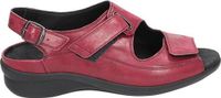 Durea - Sandale plate - Rouge - Taille 40