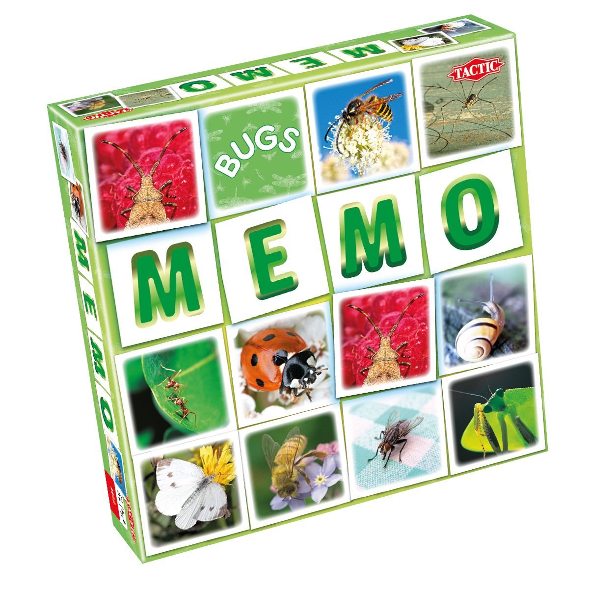Tactic Memo Bugs - Bordspel - 3+ jaar