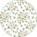 Bonateks Ronde digitaal bedrukte muismat, antislip onderkant, voor kantoor en thuis, diameter: 22 cm
