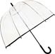 Smati Big Cloche Paraplu - Transparant - Stormbestendig - Zwart - Ø81cm