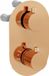 Mexen Kai robinet de douche thermostatique avec 3 sorties, or rose