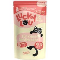 Lucky Lou Kitten Gevogelte natvoer 32x125 g