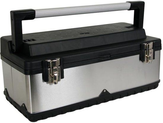 Perel Gereedschapskist - Roestvrij Staal - 590 x 280 x 255 mm