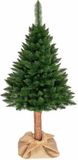 Vikingchoice Kunstkerstboom 220 cm Groen - Spar met Houten Stam