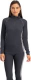 NOMAD® Zip-Neck Thermoshirt Dames | Grijs | M