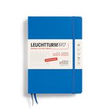 LEUCHTTURM1917 370637 Academische weekplanner medium (A5) 2025, 18 maanden 07.2024-12.2025, hardcover, Sky, Duits