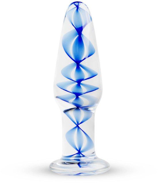 Gildo Glazen Buttplug No. 23 - Transparant - Volglas - 9 cm inbrenglengte
