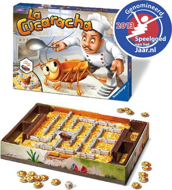 Ravensburger La Cucaracha - Kinderspel - Behendigheidspel - Vanaf 6 Jaar