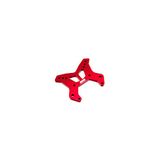 Voorzijde aluminium demper toren CNC 7075 T6 M, rood: EXB
