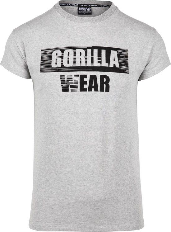 Gorilla Wear Murray T-shirt - Grijs Gemêleerd - L