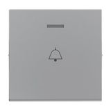 LEGRAND SEANO wip met belsymbool voor verlichte wisselschakelaar, knop en kruisschakelaar, schakelaarafdekking, belafdekking, kleur: ultrawit, 765215