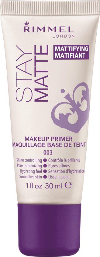 Rimmel London Stay Matte Primer - 003 Transparant - 30ml