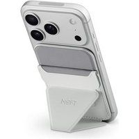 MOFT Wallet with built-in battery for mobile phone - findmy magsafe stand - white