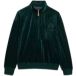 Superdry Dames velours sweatshirt met ritskraag Country Club