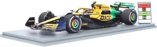 Geen automerk Spark McLaren MCL38 Modelauto 1:18 2024 Lando Norris