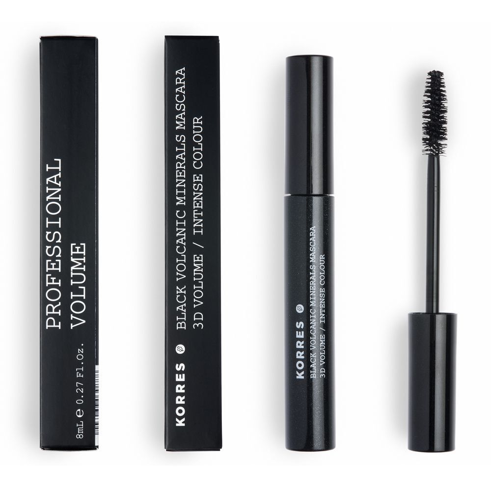 Korres Volcanic Minerals Mascara Mascara 01, zwart